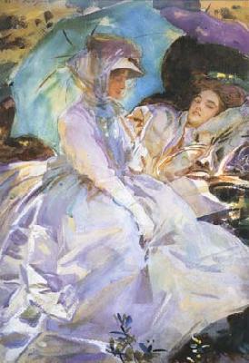 John Singer Sargent Reading (mk18)